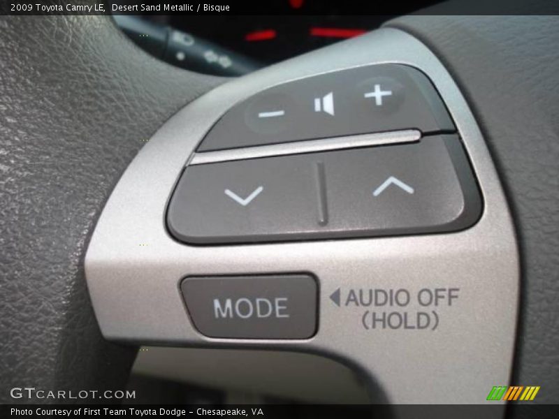 Desert Sand Metallic / Bisque 2009 Toyota Camry LE