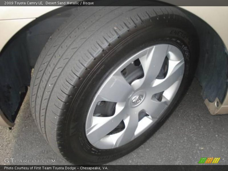 Desert Sand Metallic / Bisque 2009 Toyota Camry LE