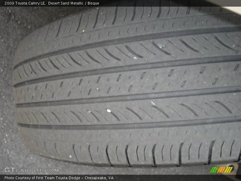 Desert Sand Metallic / Bisque 2009 Toyota Camry LE