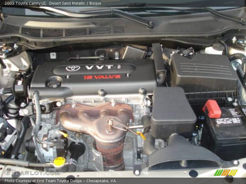 Desert Sand Metallic / Bisque 2009 Toyota Camry LE