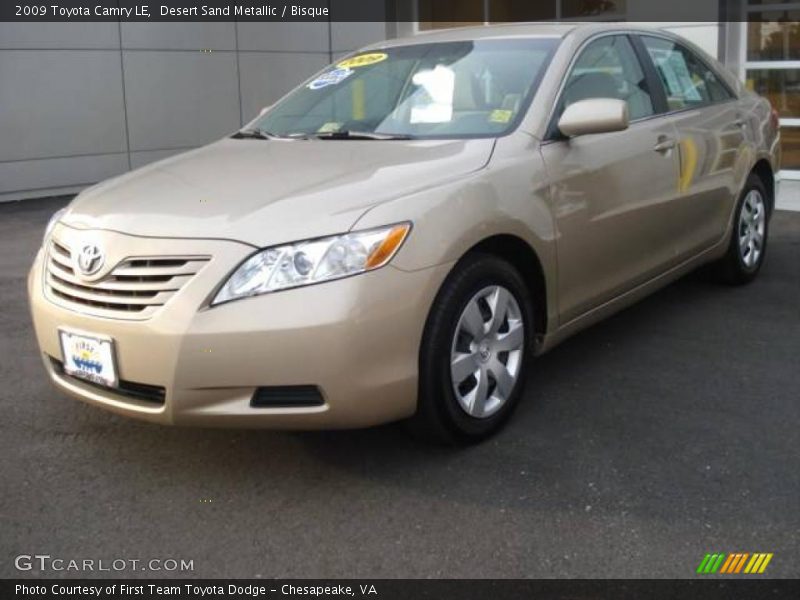 Desert Sand Metallic / Bisque 2009 Toyota Camry LE