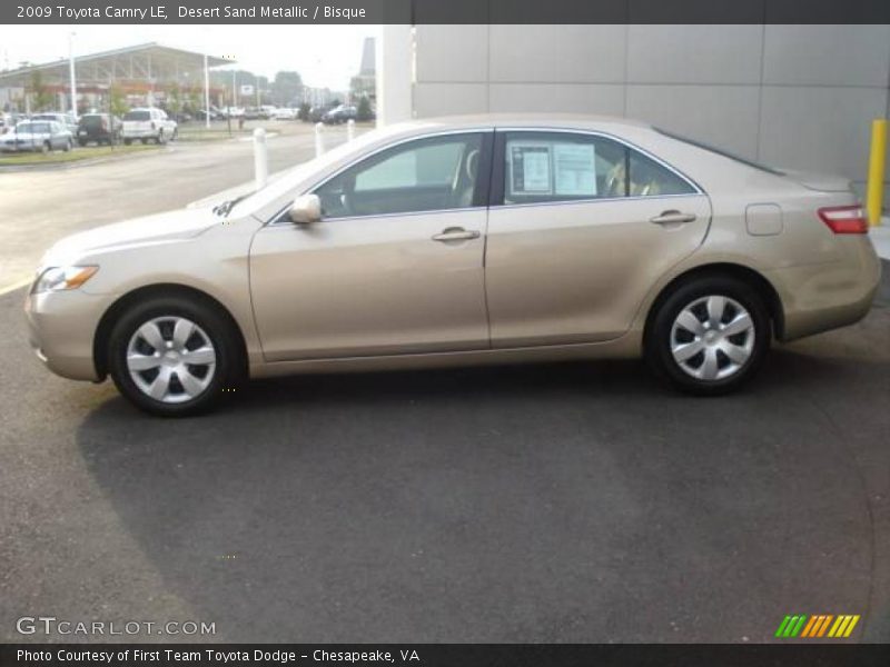 Desert Sand Metallic / Bisque 2009 Toyota Camry LE