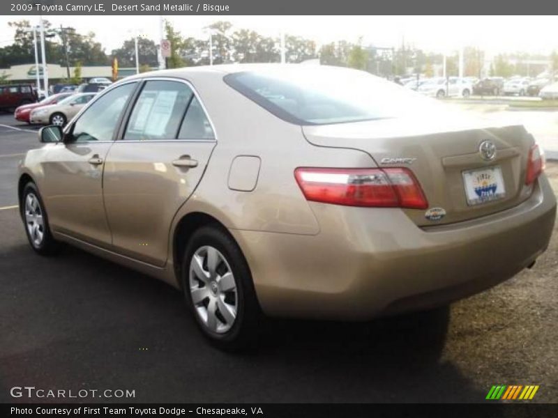 Desert Sand Metallic / Bisque 2009 Toyota Camry LE