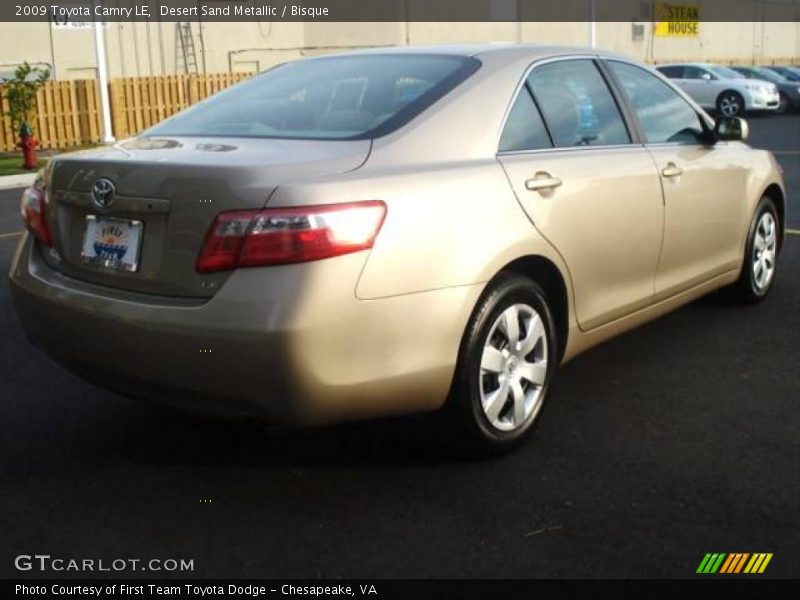 Desert Sand Metallic / Bisque 2009 Toyota Camry LE