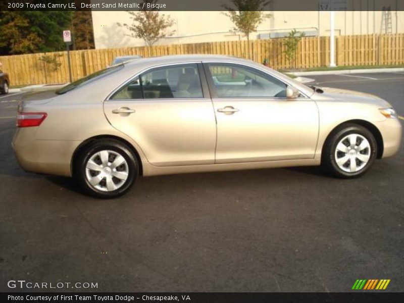 Desert Sand Metallic / Bisque 2009 Toyota Camry LE