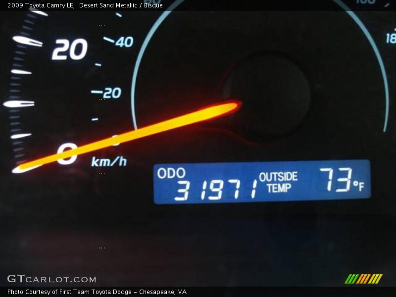 Desert Sand Metallic / Bisque 2009 Toyota Camry LE