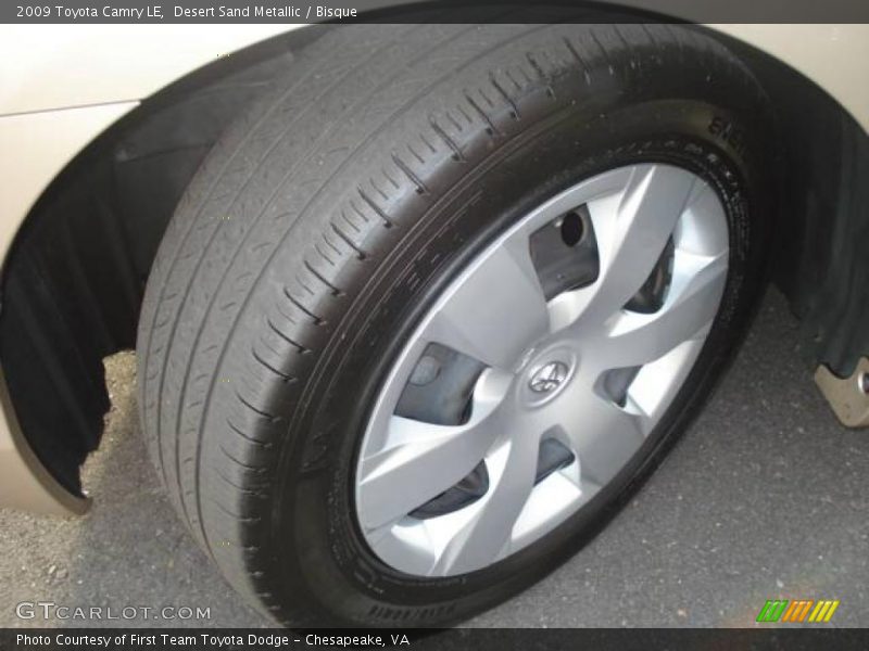 Desert Sand Metallic / Bisque 2009 Toyota Camry LE