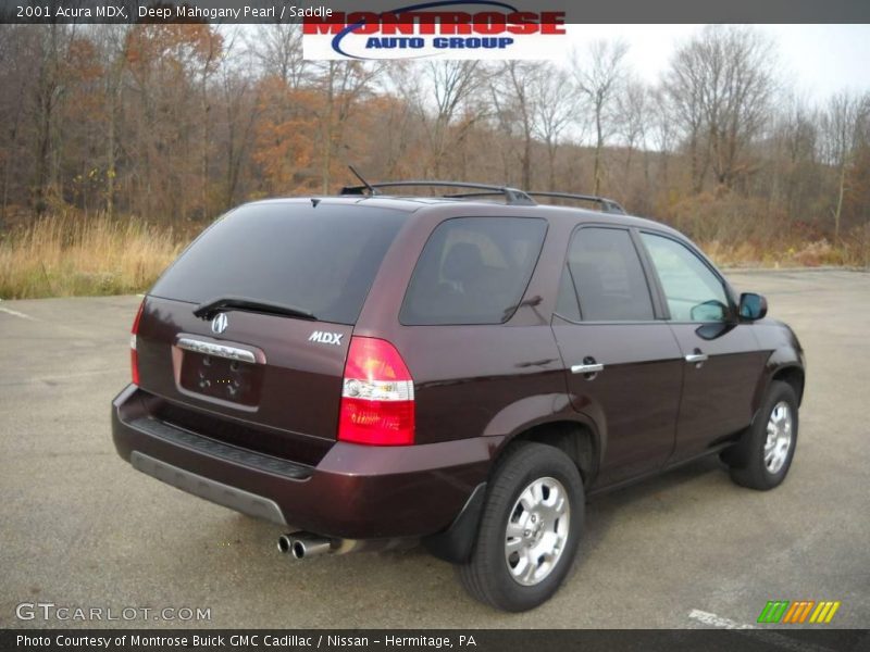 Deep Mahogany Pearl / Saddle 2001 Acura MDX