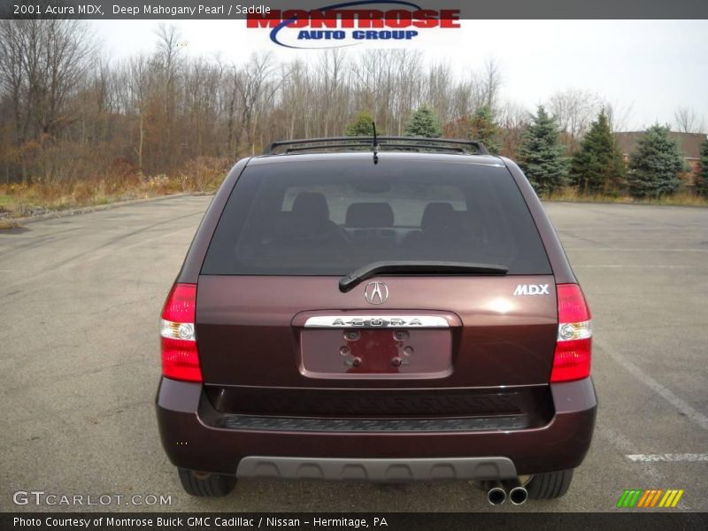 Deep Mahogany Pearl / Saddle 2001 Acura MDX
