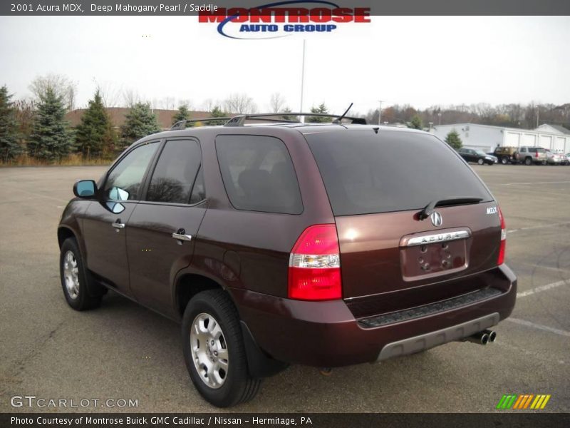 Deep Mahogany Pearl / Saddle 2001 Acura MDX