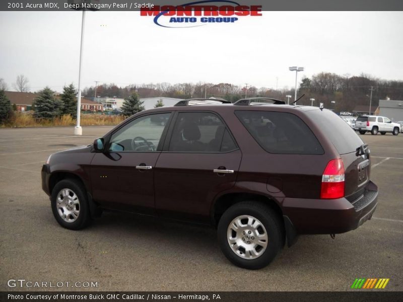 Deep Mahogany Pearl / Saddle 2001 Acura MDX