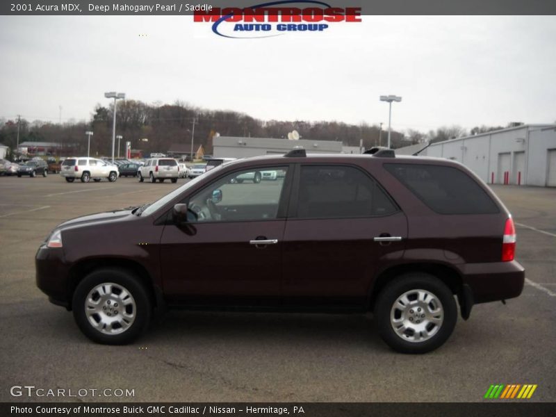 Deep Mahogany Pearl / Saddle 2001 Acura MDX