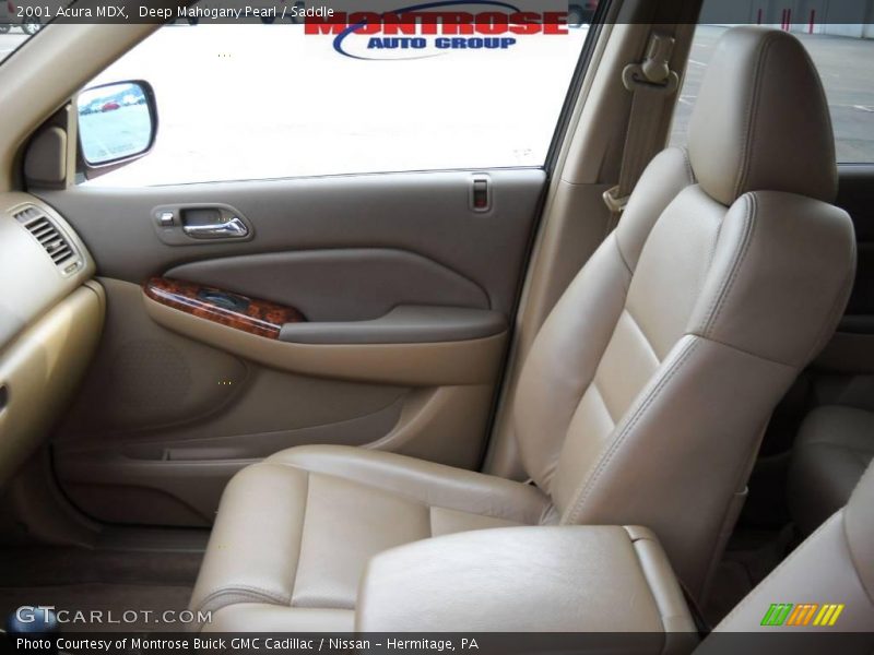 Deep Mahogany Pearl / Saddle 2001 Acura MDX