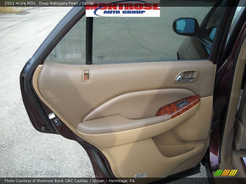 Deep Mahogany Pearl / Saddle 2001 Acura MDX