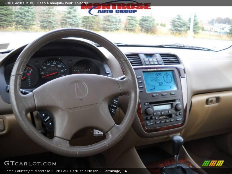Deep Mahogany Pearl / Saddle 2001 Acura MDX