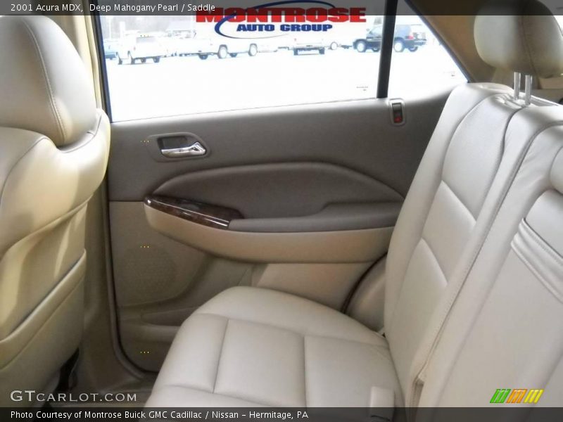 Deep Mahogany Pearl / Saddle 2001 Acura MDX
