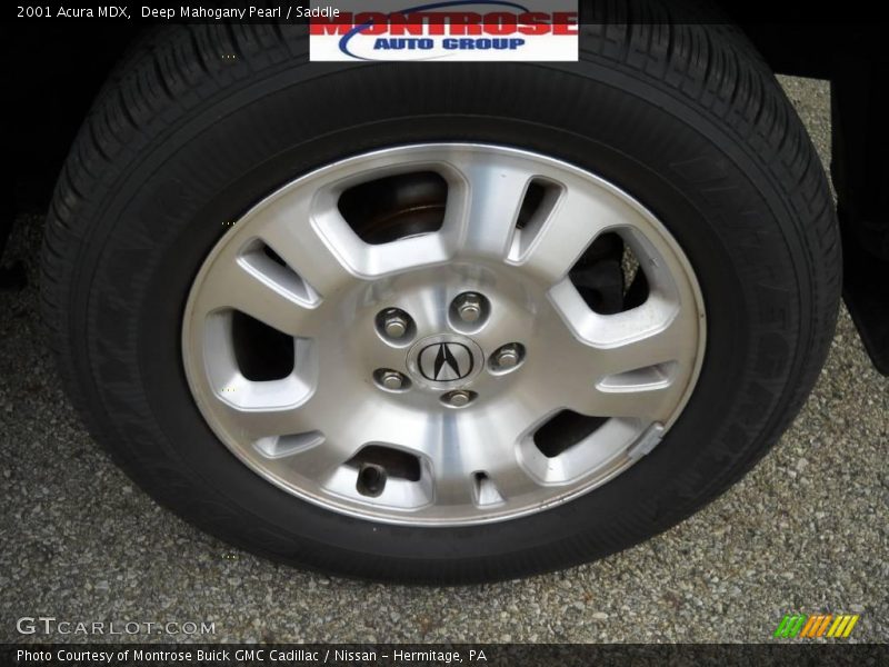 Deep Mahogany Pearl / Saddle 2001 Acura MDX