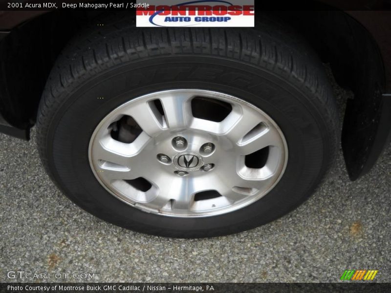 Deep Mahogany Pearl / Saddle 2001 Acura MDX