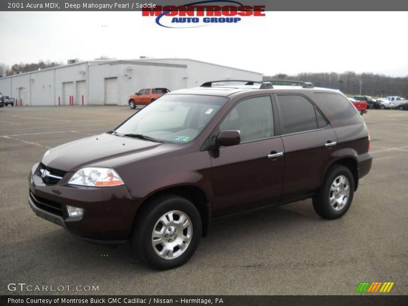 Deep Mahogany Pearl / Saddle 2001 Acura MDX