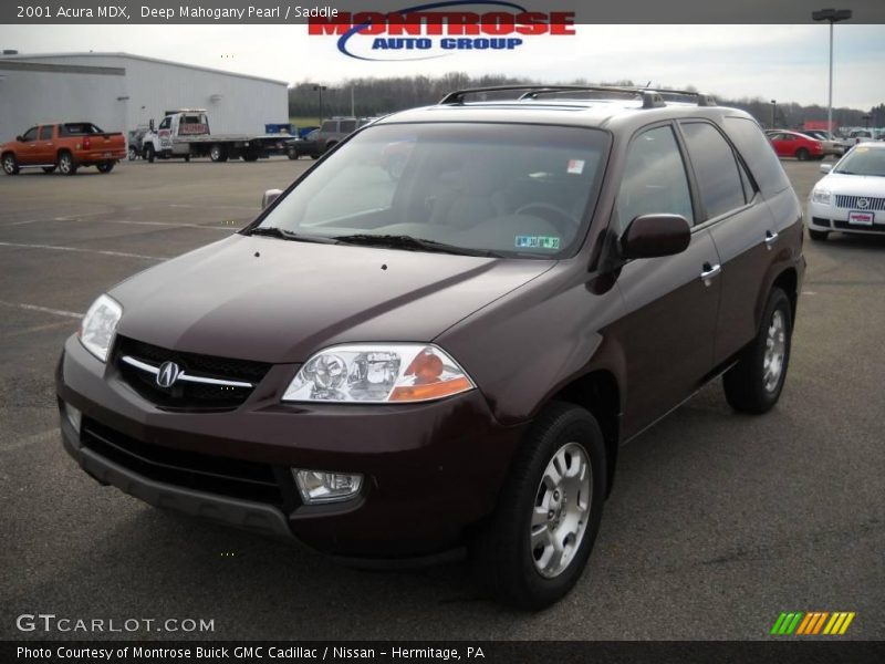 Deep Mahogany Pearl / Saddle 2001 Acura MDX