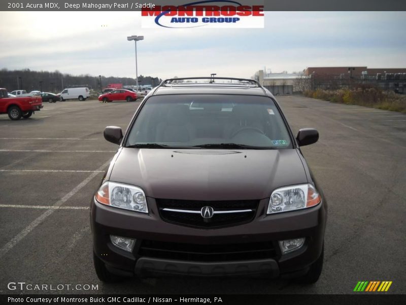 Deep Mahogany Pearl / Saddle 2001 Acura MDX