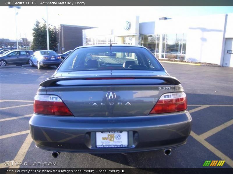 Anthracite Metallic / Ebony 2003 Acura TL 3.2
