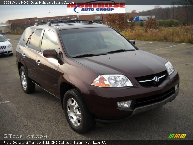 Deep Mahogany Pearl / Saddle 2001 Acura MDX