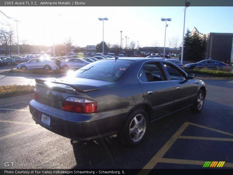 Anthracite Metallic / Ebony 2003 Acura TL 3.2