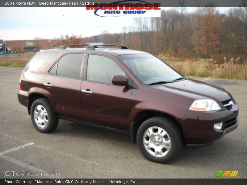 Deep Mahogany Pearl / Saddle 2001 Acura MDX