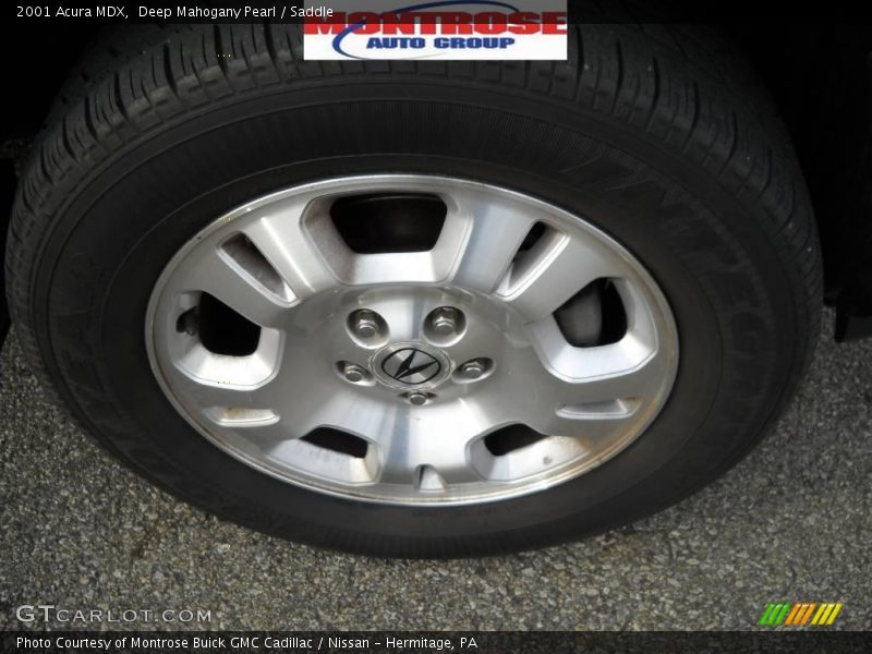 Deep Mahogany Pearl / Saddle 2001 Acura MDX