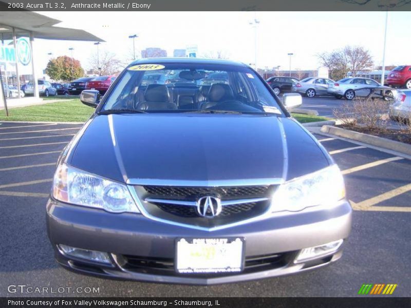 Anthracite Metallic / Ebony 2003 Acura TL 3.2