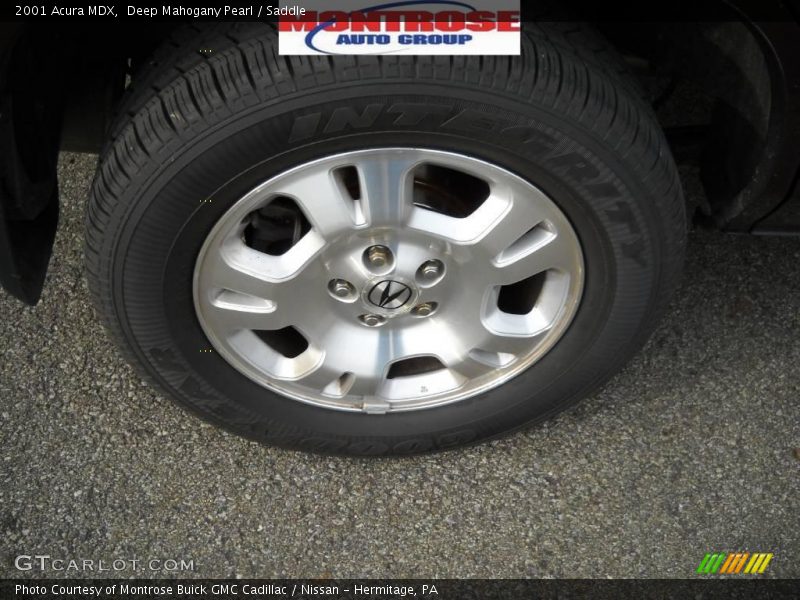 Deep Mahogany Pearl / Saddle 2001 Acura MDX