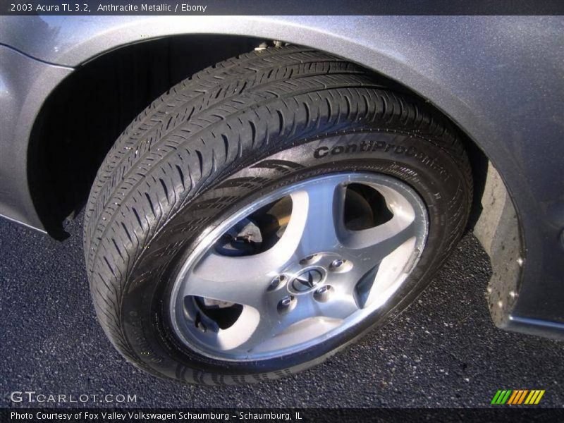 Anthracite Metallic / Ebony 2003 Acura TL 3.2