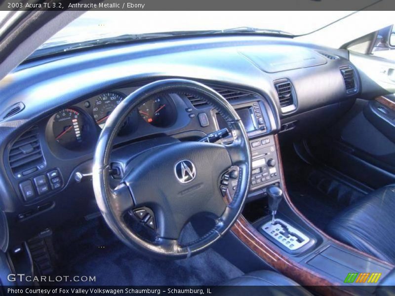 Anthracite Metallic / Ebony 2003 Acura TL 3.2