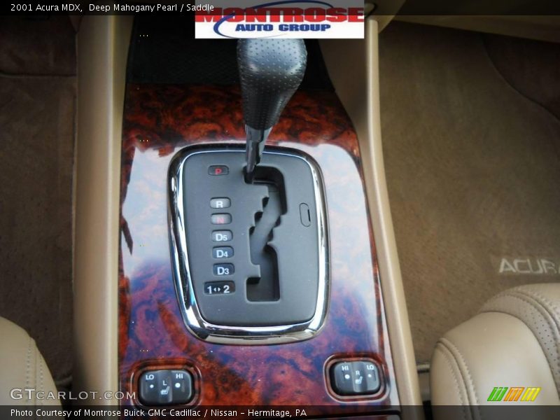 Deep Mahogany Pearl / Saddle 2001 Acura MDX