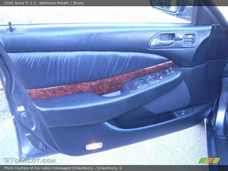 Anthracite Metallic / Ebony 2003 Acura TL 3.2