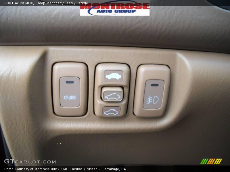 Deep Mahogany Pearl / Saddle 2001 Acura MDX