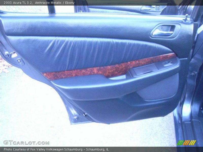 Anthracite Metallic / Ebony 2003 Acura TL 3.2