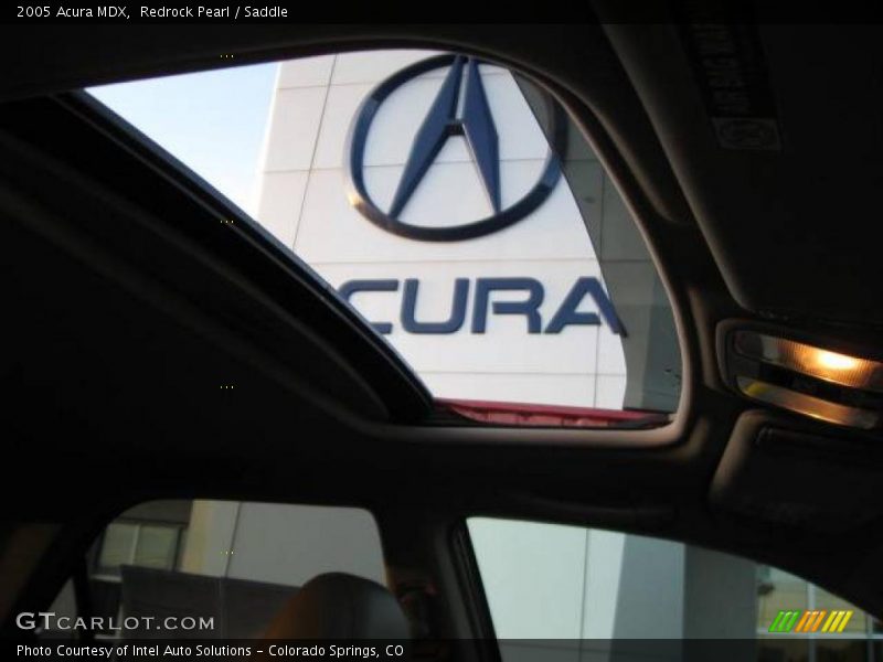 Redrock Pearl / Saddle 2005 Acura MDX