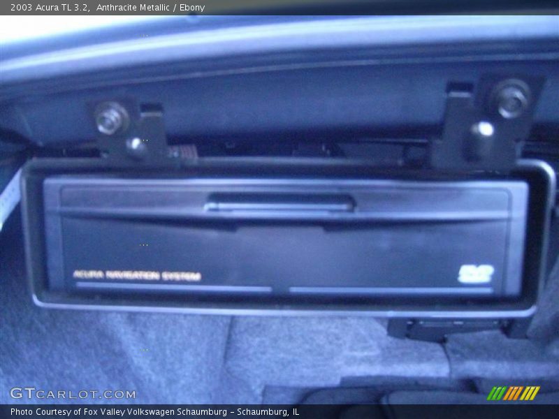 Anthracite Metallic / Ebony 2003 Acura TL 3.2
