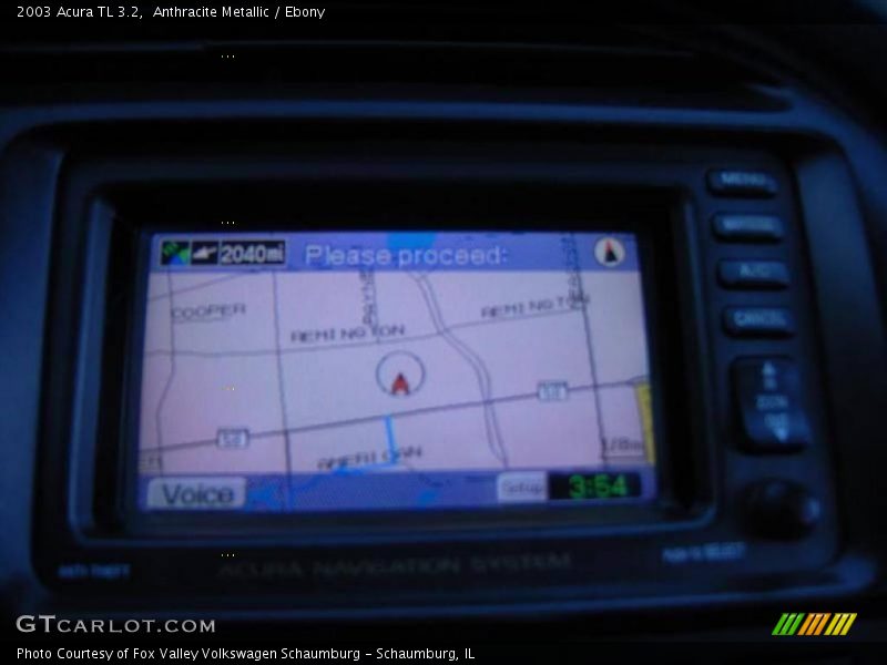 Anthracite Metallic / Ebony 2003 Acura TL 3.2