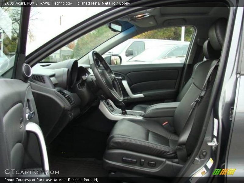 Polished Metal Metallic / Ebony 2009 Acura RDX SH-AWD Technology
