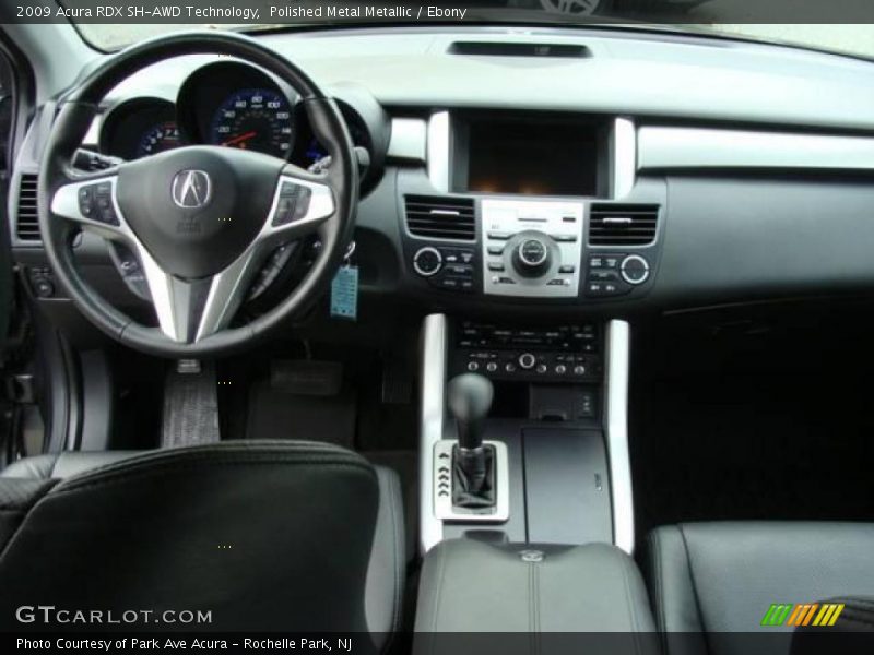 Polished Metal Metallic / Ebony 2009 Acura RDX SH-AWD Technology