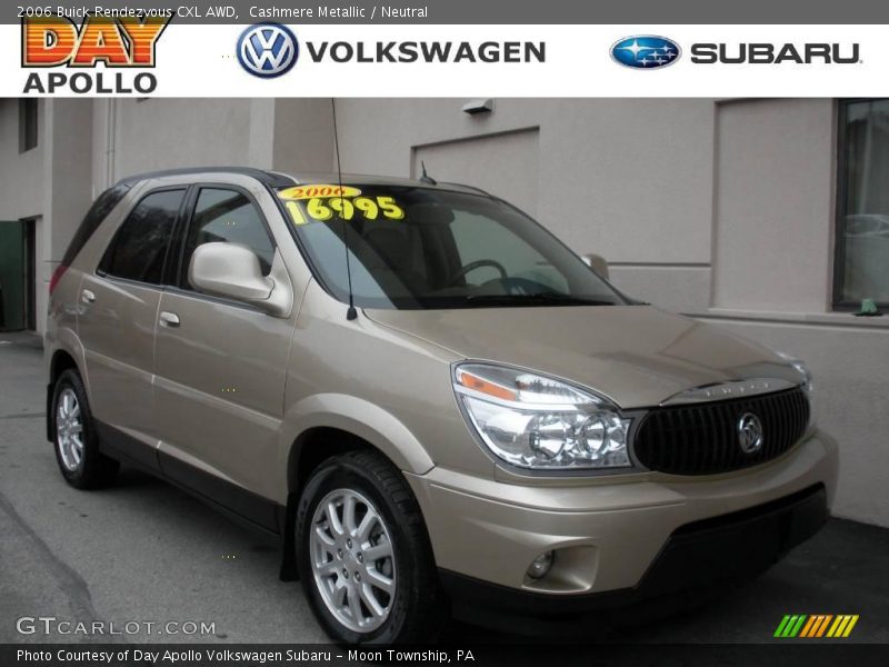 Cashmere Metallic / Neutral 2006 Buick Rendezvous CXL AWD