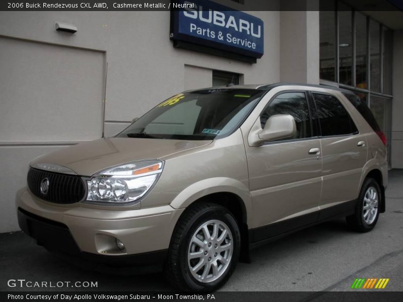 Cashmere Metallic / Neutral 2006 Buick Rendezvous CXL AWD