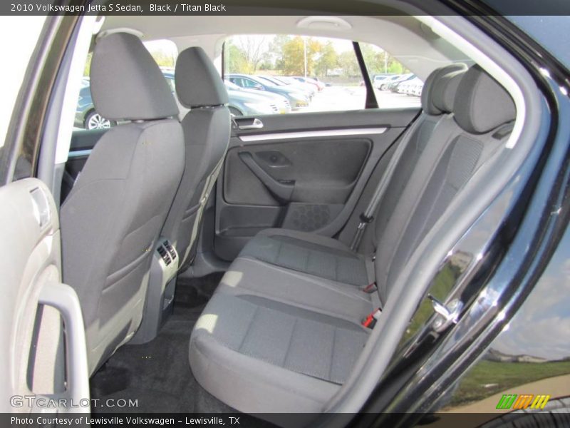 Black / Titan Black 2010 Volkswagen Jetta S Sedan