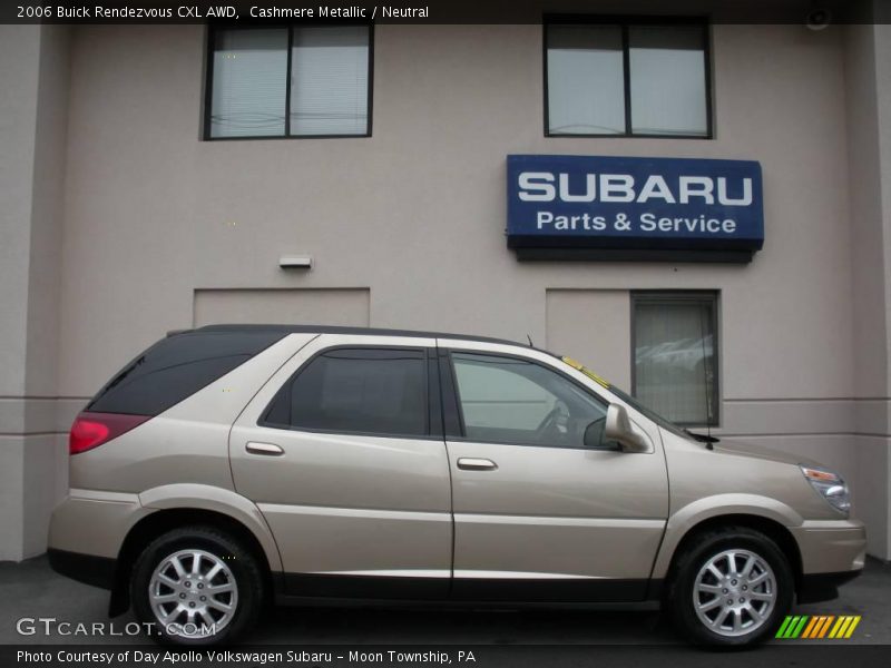Cashmere Metallic / Neutral 2006 Buick Rendezvous CXL AWD