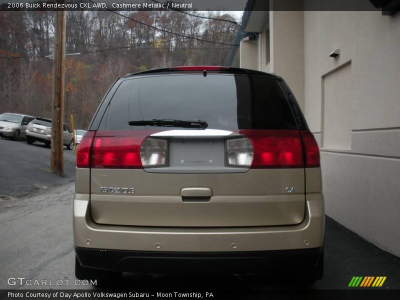 Cashmere Metallic / Neutral 2006 Buick Rendezvous CXL AWD