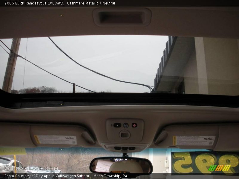 Cashmere Metallic / Neutral 2006 Buick Rendezvous CXL AWD
