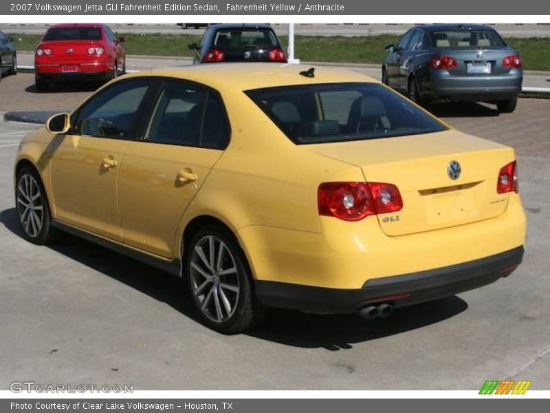 Fahrenheit Yellow / Anthracite 2007 Volkswagen Jetta GLI Fahrenheit Edition Sedan